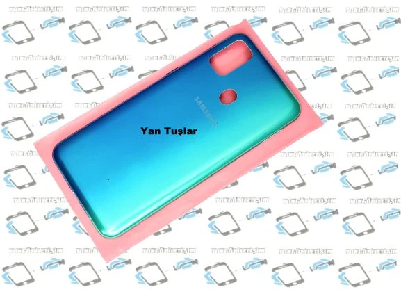 Samsung Galaxy M30S KASA Arka Pil Batarya Kapağı Mavi ürün görseli 1