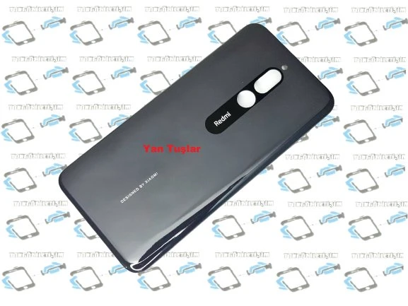 Tkgz Xiaomi Redmi 8 Kasa Arka Pil Batarya Kapağı SİYAH ürün görseli 1