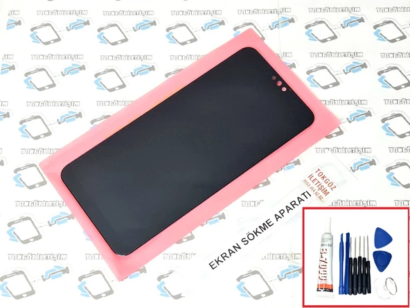 Tkgz Honor 8X Lcd Ekran Dokunmatik (SERVİS ORJINALİ)  B-7000 + TAMİR SETİ ürün görseli 1