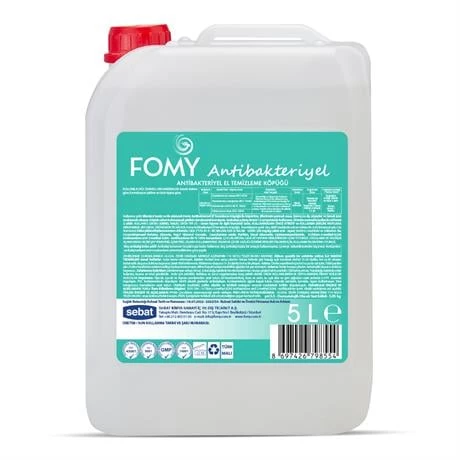 FOMY Antibakteriyel Köpük Sabun Güvenli Derinlemesine Temizlik, Uzun Süreli Hijyen 5 LT ürün görseli 1