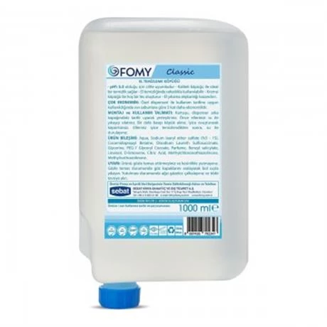 FOMY Classic Ferahlatıcı Derinlemesine Temizlik Kremsi Cilt Temizleme Köpüğü Kartuşu 12 x 1000 ml ürün görseli 1