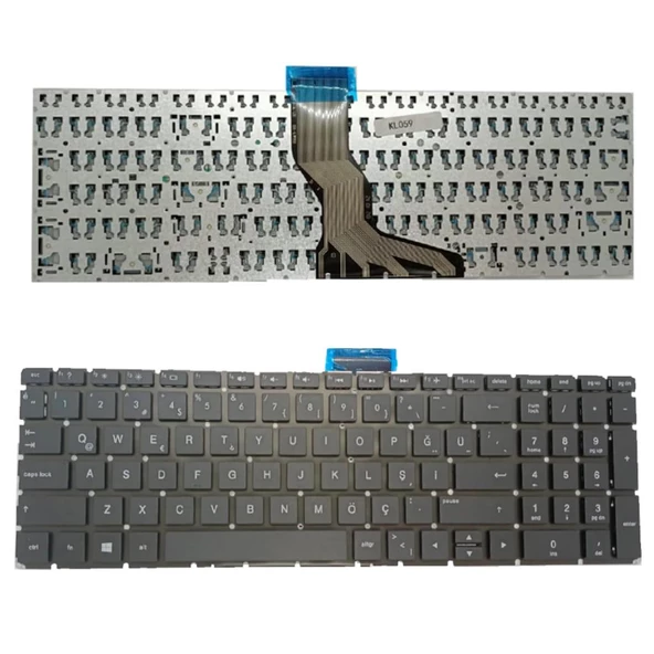Hp 15-db1044nt Klavye Tuş Takımı Siyah TR ürün görseli 1