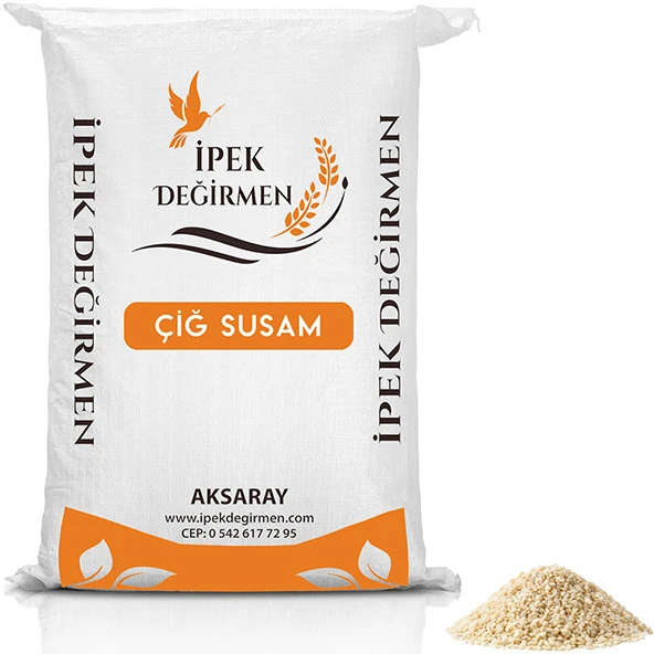 İpek Değirmen Çiğ Susam 2 Kg - Taze Saf Mahsul ürün görseli 1