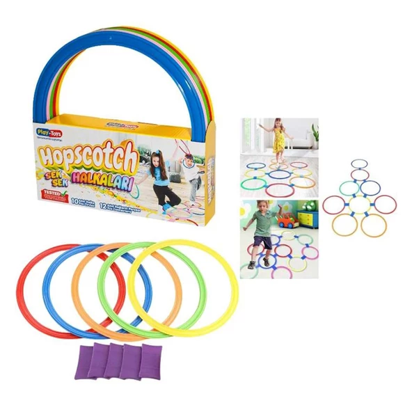 Asya Oyuncak Hopscotch Sek Sek Halkaları 2274 ürün görseli 1