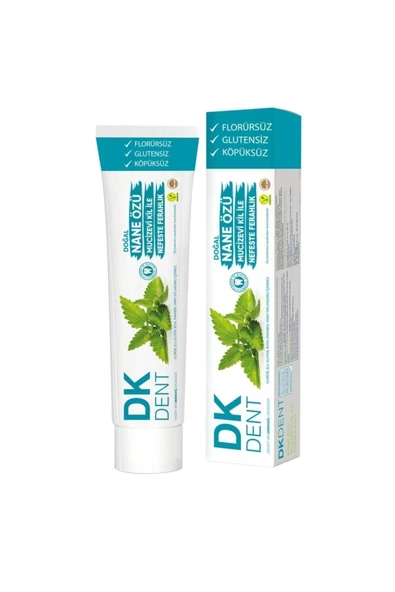 DERMOKİL DK DENT NANE ÖZÜ 75ML DİŞ MACUNU ürün görseli 1