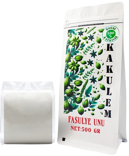 KAKULEM GLUTENSİZ SERTİFİKALI Fasulye Unu 500 GR ürün görseli 1