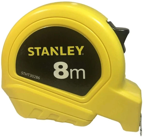 Stanley STHT30286-8B 8m x 25mm Beyaz Çelik Şerit Metre ürün görseli 1