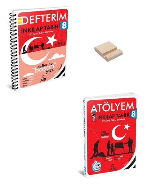 LGS 8. Sınıf T.C İnkılap Tarihi Defterim ve Atölyem Set ürün görseli 1