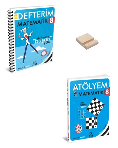 LGS 8. Sınıf Matematik Defterim ve Atölyem Set ürün görseli 1