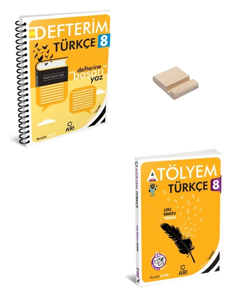 LGS 8. Sınıf Türkçe Defterim ve Atölyem Set ürün görseli 1