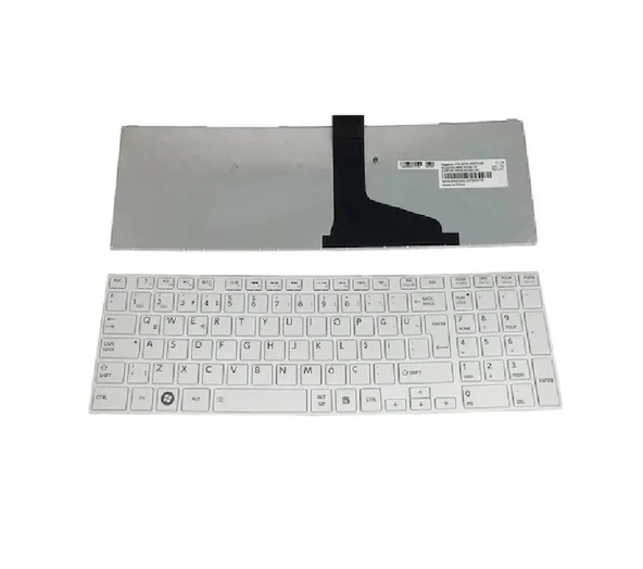 Toshiba Satellite C875 Klavye Tuş Takımı Beyaz TR ürün görseli 1