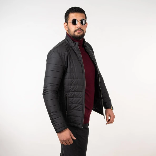 NOTRA MEVSİMLİK KAPİTONE ERKEK MONT - Resim 10