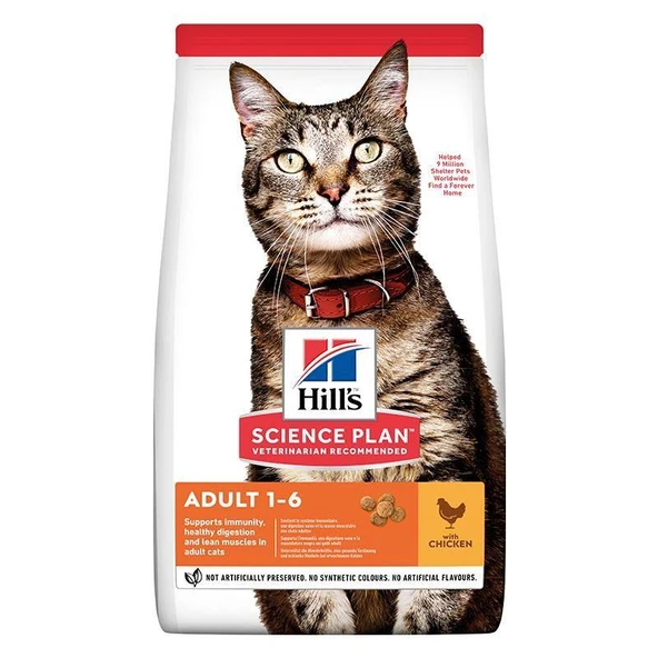 Hills Adult Chicken Tavuklu Kedi Maması 3 Kg ürün görseli 1