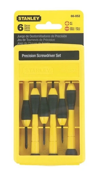 Stanley 0-66-052 6 Parça Saatçi Tornavida Takımı ürün görseli 1