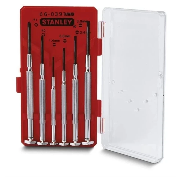 Stanley 1-66-039 Saatçi Tornavida Takımı 6 Parça ürün görseli 1