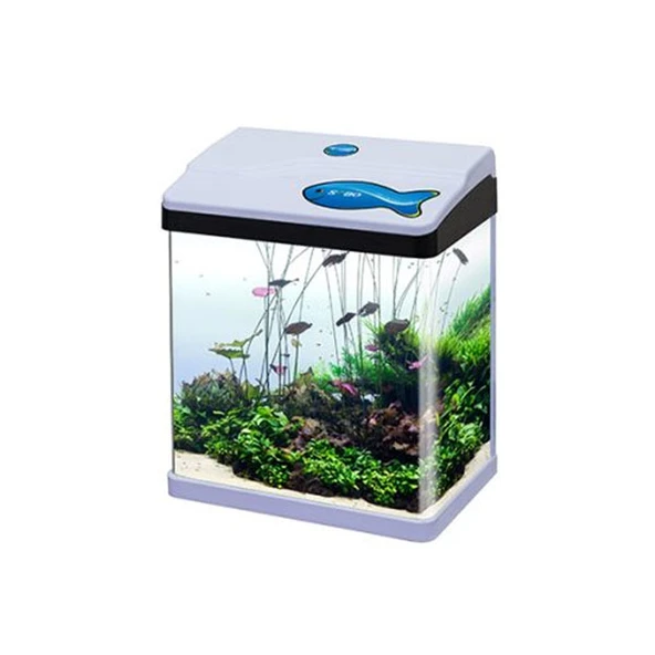 Sobo Komple Akvaryum 28,5 x 19 x 34 cm Beyaz ürün görseli 1