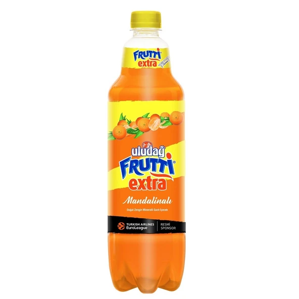 Uludağ Frutti Extra Mandalinalı 1 lt x 6 Adet - Resim 3
