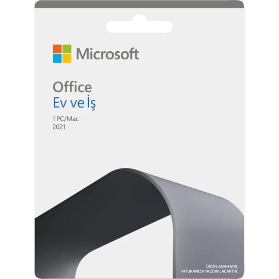 Microsoft Office Ev ve Iş 2021 - Elektronik Lisans(Mac İşletim Sistemi) ürün görseli 1