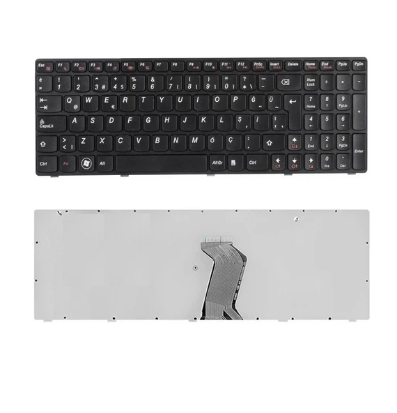 Lenovo PK130N23C00 Klavye Tuş Takımı Siyah TR ürün görseli 1