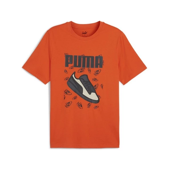 Puma GRAPHICS Sneaker Tee Erkek Kısa Kollu Tişört 68320918 ürün görseli 1