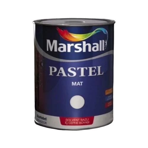 MARSHALL PASTEL MAT 0.75 LT BEYAZ BOYA ürün görseli 1