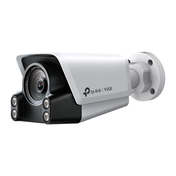 TP-Link VIGI C340S 4mm 4MP AI ColorPro Bullet IP Kamera (1/1.8",30fps,FHD,H.265+) ürün görseli 1