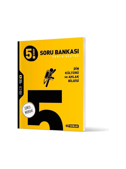 Hız Yayınları 5. Sınıf Din Kültürü ve Ahlak Bilgisi Soru Bankası Yeni ürün görseli 1