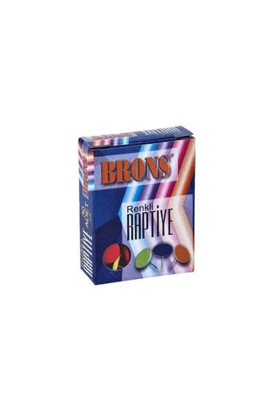 Brons Br-356 Karışık Renkli Raptiye ürün görseli 1