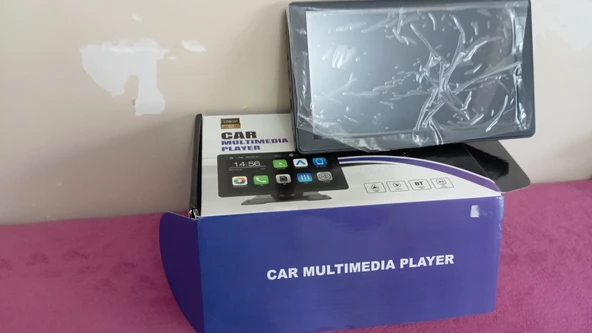 9 inch portable multimedya ekran teyp göğüs üstüne ürün görseli 1