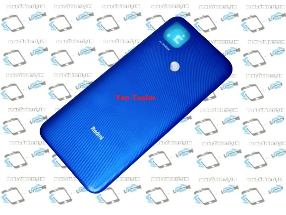 Tkgz Xiaomi Redmi 9C Kasa Arka Pil Batarya Kapağı MAVİ ürün görseli 1