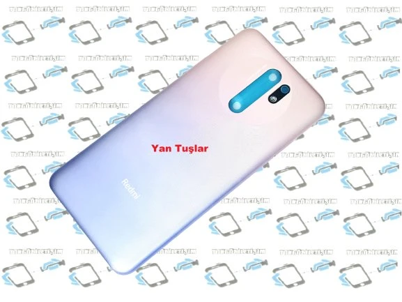 Tkgz Xiaomi Redmi 9 Kasa Arka Pil Batarya Kapağı GRİ ürün görseli 1