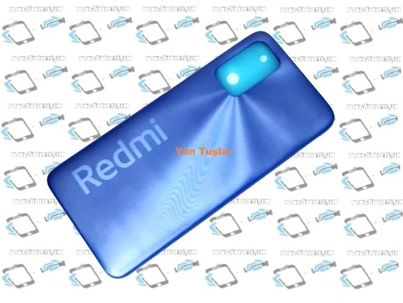 Tkgz Xiaomi Redmi 9T Kasa Arka Pil Batarya Kapağı MAVİ ürün görseli 1