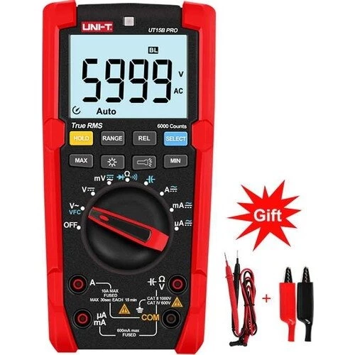UNİ-T UT17B  Pro True RMS Dijital Multimetre - Resim 4