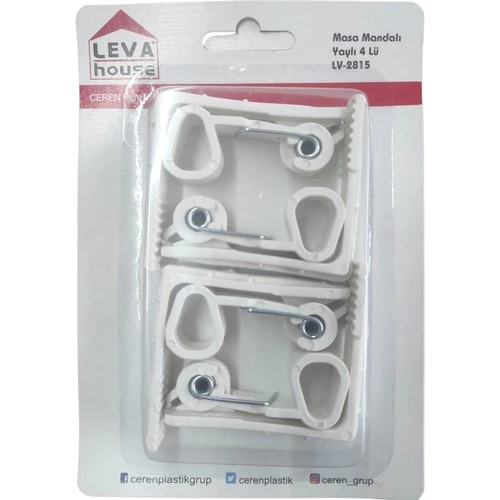 LEVA MASA MANDALI YAYLI 4 LU LV-2815 ürün görseli 1