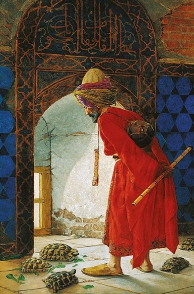 Gold Puzzle 1000 Parça Kaplumbağa Terbiyecisi Puzzle ürün görseli 1
