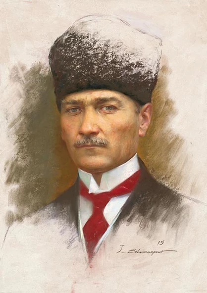 Gold Puzzle 1000 Parça Mustafa Kemal Atatürk Puzzle ürün görseli 1