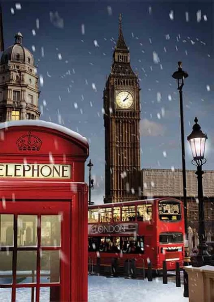 Gold Puzzle 1000 Parça Londra Puzzle ürün görseli 1