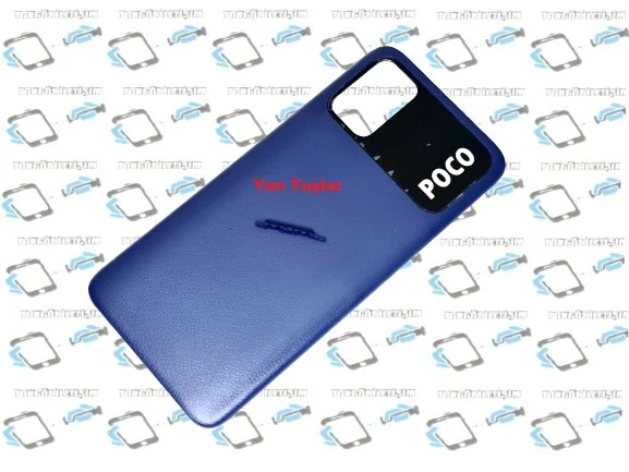 Tkgz Xiaomi Poco M3 Kasa Arka Pil Batarya Kapağı MAVİ ürün görseli 1
