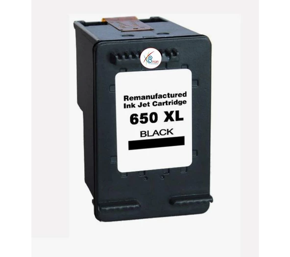 HP Uyumlu 650XL (CZ101AE) SİYAH Yüksek Kapasite Muadil Kartuş ürün görseli 1