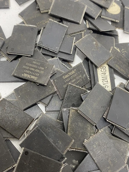 Flash Memory Bga Çip 4Gb 100 Adet (Çıkma Parça) - Resim 5