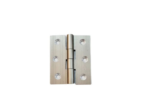 Canex Alüminyum Menteşe | Krom Renk | Ölçü 5 Cm / 40 Mm | 10 Adet ürün görseli 1