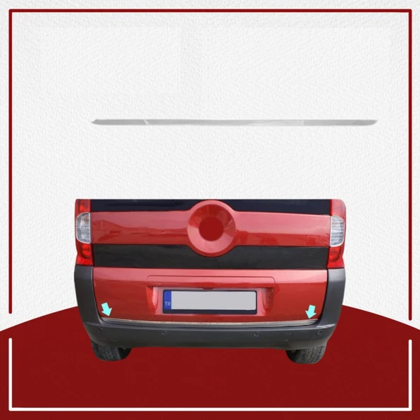 UNC Fiat Fiorino Bagaj Alt Çıta 2008- Paslanmaz Çelik ürün görseli 1