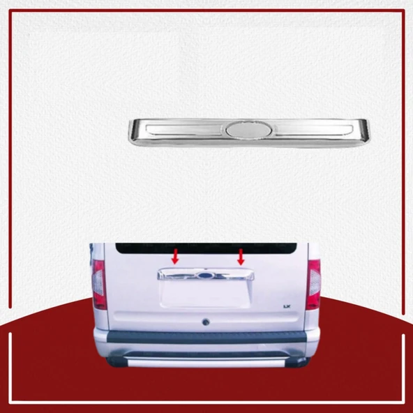 UNC Ford Connect Bagaj Çıtası 2009-2014 Paslanmaz Çelik - Resim 2