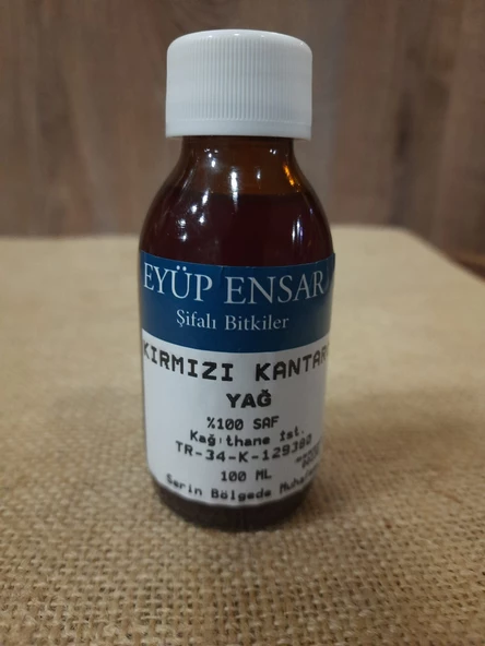 Eyüp Ensar KIRMIZI KANTARON YAĞI 100 ML ürün görseli 1