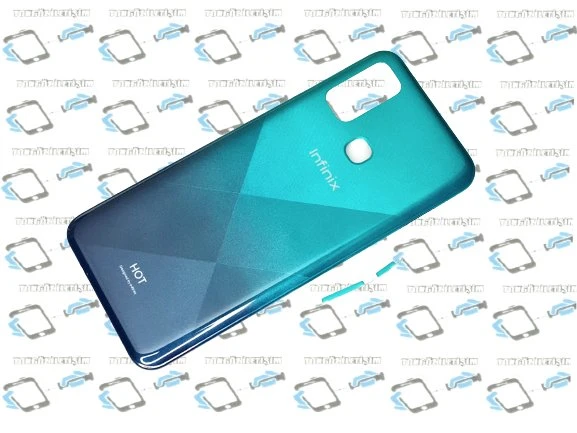 İnfinix Hot 9 PLAY KASA Arka Pil Batarya Kapağı YEŞİL ürün görseli 1
