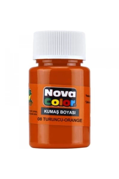NOVA COLOR KUMAŞ BOYA BOYASI TURUNCU ürün görseli 1