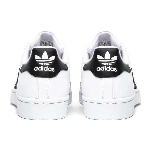 adidas Superstar White Black - Resim 4