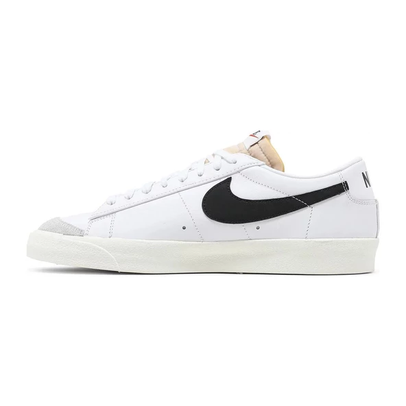 Nike Blazer Low 77 Vintage White Black - Resim 3