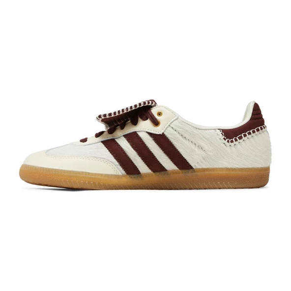 Wales Bonner x Samba Pony Cream White - Resim 2