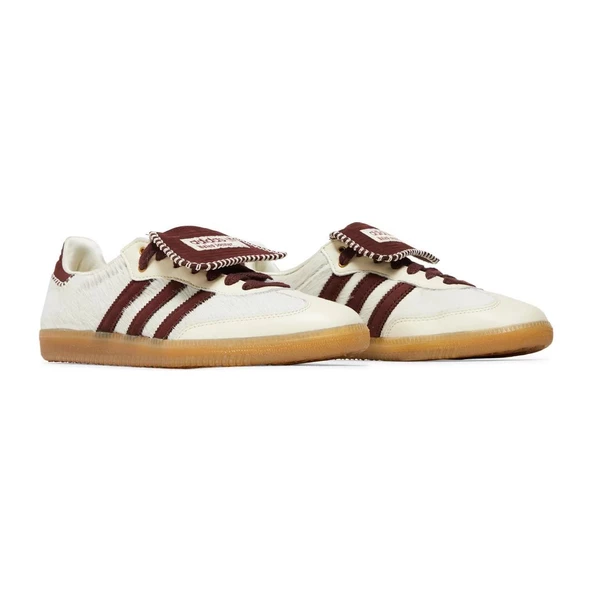 Wales Bonner x Samba Pony Cream White - Resim 3